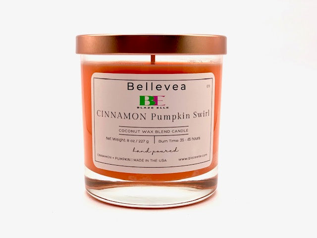 8oz Bellevea Cinnamon Pumpkin Swirl