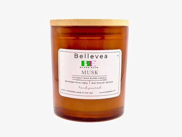 11.5oz Bellevea Musk Candle