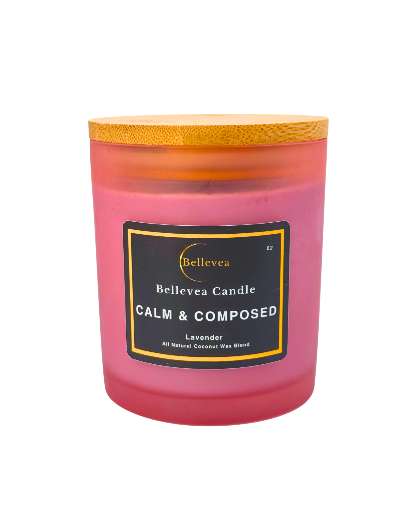 11 oz Bellevea Calm and Composed Candle, the scent of lavender
