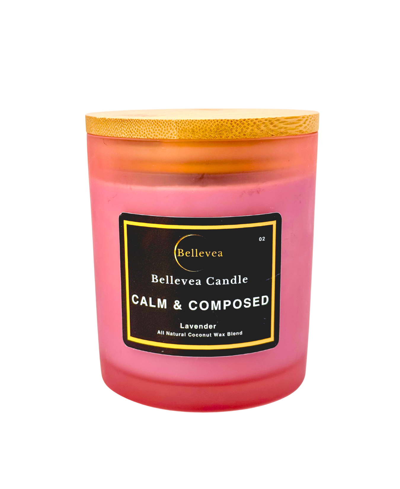 11 oz Bellevea Calm and Composed Candle, the scent of lavender