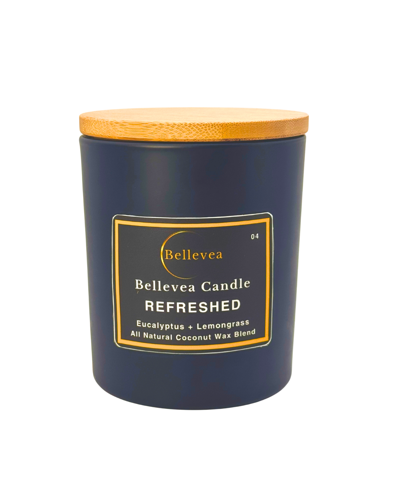 11 oz Bellevea Refreshed Candle, the scents of eucalyptus, lemongrass, spearmint and spices