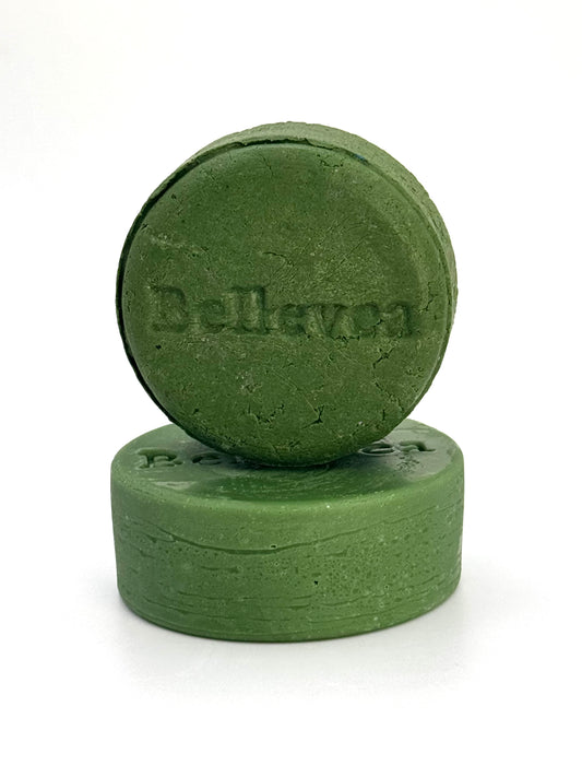 Volumizing Shampoo & Conditioner Bars Combo - For hair volumizing & strengthening for fine, limp, & oily hair (All Hair Types) in women and men. Scents of cedarwood and rosemary. Free of parabens, silicones, & sulfates