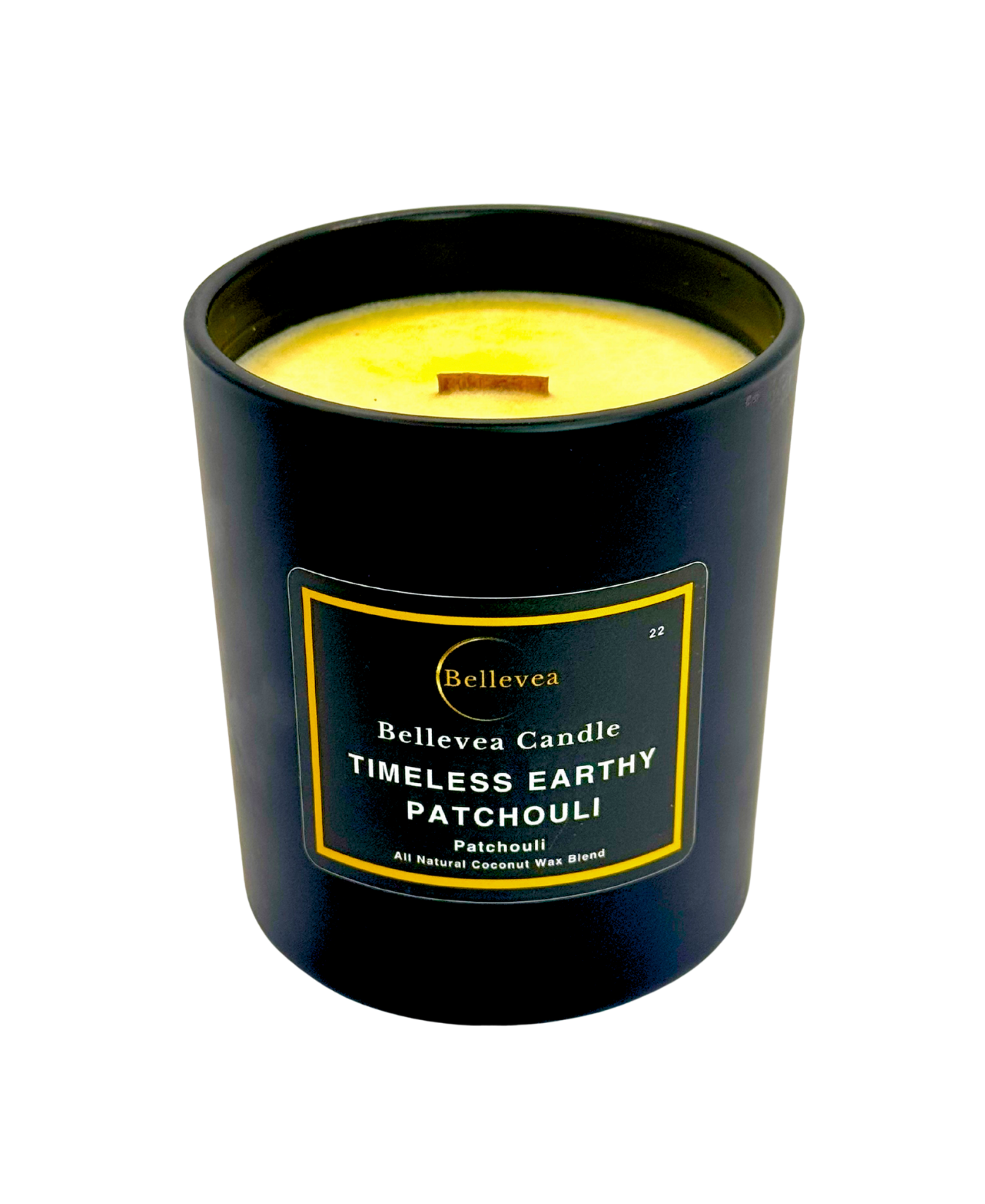 11 oz Bellevea Timeless Earthy PATCHOULI Candle, the scents of patchouli and bergamot