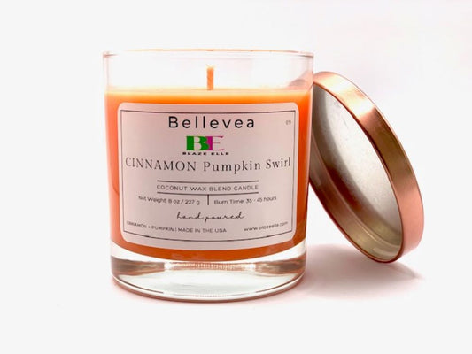 8oz Bellevea Cinnamon Pumpkin Swirl