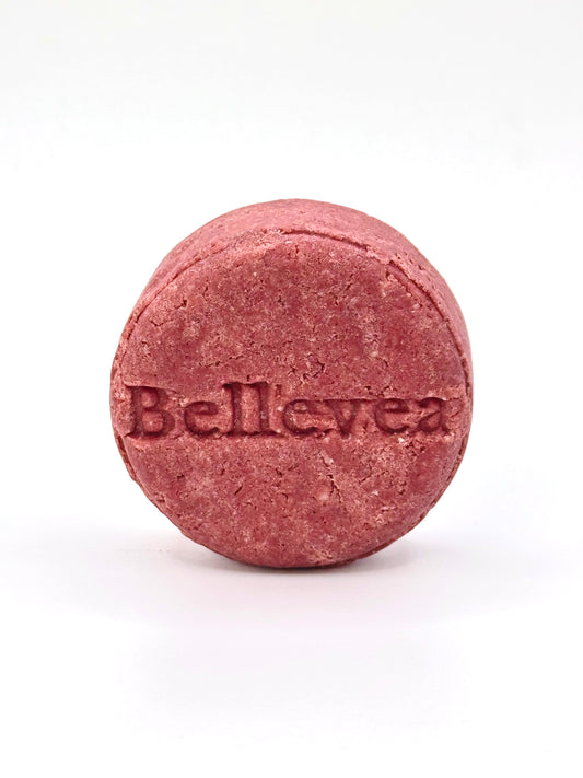 3 oz Bellevea Nature's VibrantGlow Shampoo Bar, scents of geranium and bergamot