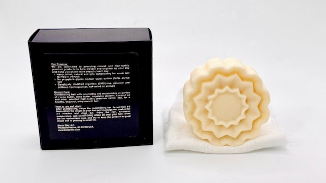 2.7oz Bellevea NourishNest Conditioner Bar, scents of cedarwood and orange
