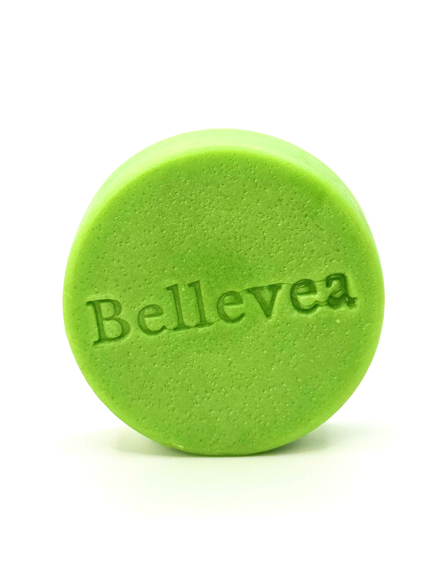 3 oz Bellevea Nature's VibrantGlow Conditioner Bar with Coconut Oil & Rice Protein for Healthier- & Fuller-Looking Hair - Volumizing & Strengthening for thin, coarse, dry, & damaged hair (All Hair Types) in women and men. Scents of lemon & peppermint.